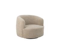 Fauteuil pivotant en tissu bou occa