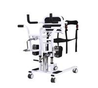 Fauteuil pivotant for personnes âgées, fauteuil de transfert multifonctionnel for patients, fauteuil roulant élévateur de transfert pliable for voiture à domicile avec dispositif de crochet réglable e