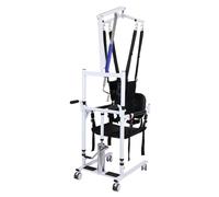 Fauteuil pivotant for personnes âgées, fauteuil de transfert multifonctionnel for patients, fauteuil roulant élévateur de transfert pliable for voiture à domicile avec dispositif de crochet réglable e