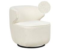 Fauteuil pivotant MOLLEBY Bou lanc cassé