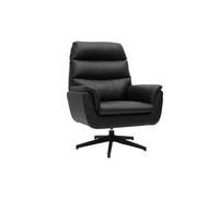 Fauteuil pivotant noir JONAH