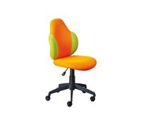 Fauteuil Pivotant Orange et Vert pour Enfant - PREZI -