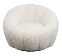 Fauteuil pivotant Peppo Bloom blanc Kare Design