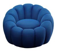 Fauteuil pivotant Peppo Bloom bleu Kare Design