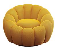 Fauteuil pivotant Peppo Bloom jaune Kare Design