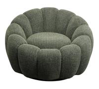 Fauteuil pivotant Peppo Bloom Melange vert Kare Design