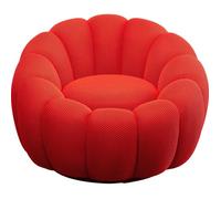 Fauteuil pivotant Peppo Bloom rouge Kare Design