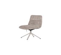 Fauteuil pivotant réglable tissu bou ris Soren