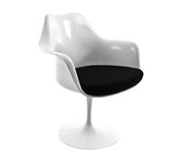 Fauteuil pivotant Saarinen Tulip cover anthracite Hallingdal 180