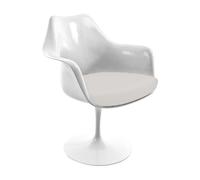 Fauteuil pivotant Saarinen Tulip cover white Tonus 100