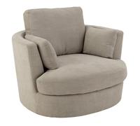 Fauteuil Pivotant "Swiv" 109cm Gris