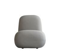 Fauteuil Plat à Bout Taupe/Pallazo 163