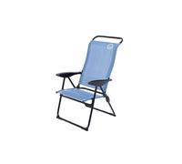 Fauteuil pliable de camping 5 positions O'Camp Bleu 70x62x105 cm