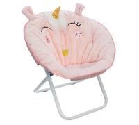 Fauteuil Pliable pour Enfant "Licorne" 50cm Rose