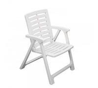 Fauteuil Pliable Résine Résine Résine Blanche Blanc