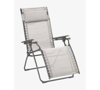 Fauteuil pliant Lafuma Mobilier Evolution Batyline Duo beige blanc