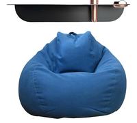 Fauteuil poire générique - Grand coussin de sol avec support ergonomique, construction robuste de haute qualité, léger et portable | Détente confortable pour lire, regarder la télévision, faire une si