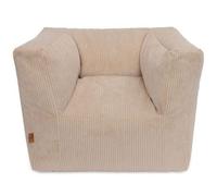 Fauteuil pouf Corduroy Natural