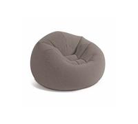 INTEX BEANLESS BAG CHAIR Fauteuil gonflable 107 x 104 x 69 cm, gris 68579