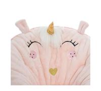 Fauteuil pour Enfant en tissu Licorne rose clair H 50 cm Rose