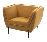 Fauteuil Provence moutarde - - Jaune - Tissu