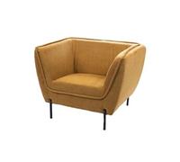 Fauteuil Provence moutarde - Amadeus - Jaune - Tissu Jaune G