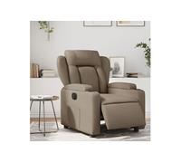 Vidaxl Fauteuil Inclinable Électrique Cappuccino Similicuir