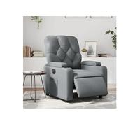 Fauteuil de Massage Inclinable Électrique Chaise Siège Noir Similicuir vidaXL