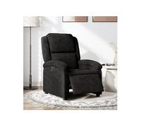 Fauteuil réglable électrique tissunoir