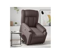Vidaxl Fauteuil Inclinable Marron Similicuir Marron