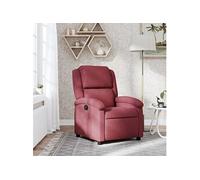 vidaXL Fauteuil Inclinable, Chaise de Relaxation avec Dossier et Repose-Pied, Siège Inclinable, Fauteuil TV de Salon, 371754