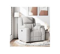 Fauteuil réglable tissu wolk gris