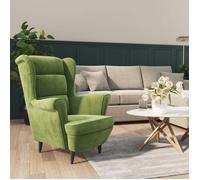 Fauteuil Relax Black Month Canapé-chaise/Fauteuil Vert clair velours - 74x84x100cm EU25_5680060