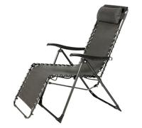 Fauteuil Relax de Jardin, Anthracite, 46cm
