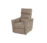 HORACE - Fauteuil Relax Electrique Releveur Tissu Taupe -