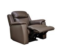 Fauteuil relax EVASION en cuir - Marron