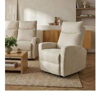 Fauteuil relax manuel ANTARES 1 place tissu beige