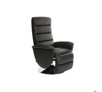 Miliboo Fauteuil Relax Manuel Noir Nelson