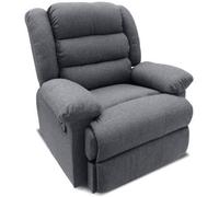 Fauteuil relax Norton tissu Gris