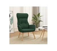 Fauteuil relax tissu jaune foncé