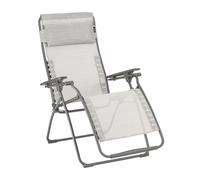 Fauteuil Relax Transat Jardin - Chaise Longue Zéro Gravité - Futura - Batyline® Duo - Gris Galet - Lafuma Mobilier