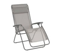 Fauteuil Relax Transat Jardin - Chaise Longue Zéro Gravité - Rclip - Batyline® Iso - Marron Terre - Lafuma Mobilier