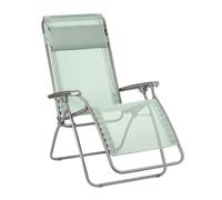 LAFUMA MOBILIER Fauteuil Relax, Pliable et réglable, R Clip, Batyline, Couleur : Tilleul, LFM4020-9268