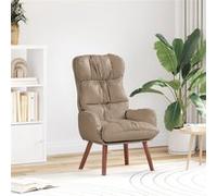 Fauteuil Relaxant Vidaxl En Cuir Synthétique Cappuccino