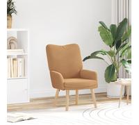 Fauteuil relaxant en tissu ressemblant à de la laine bou beige