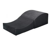 My Velinda Fauteuil chaise longue préformé relaxant intime Gris