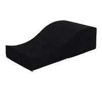 My Velinda Fauteuil chaise-longue préformé relaxant Noir