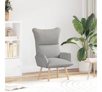 Fauteuil Relaxant Vidaxl En Tissu Gris Nuage Gris