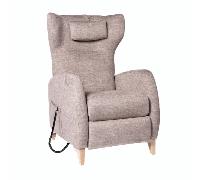 Fauteuil Releveur Électrique Le Cosy Plus par Jeanne et Jean Velours taupe Elu Produit de l'Année 2023