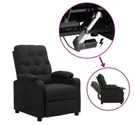 Fauteuil Releveur Inclinable Gris Foncé Tissu Electrique Meuble Salon vidaXL